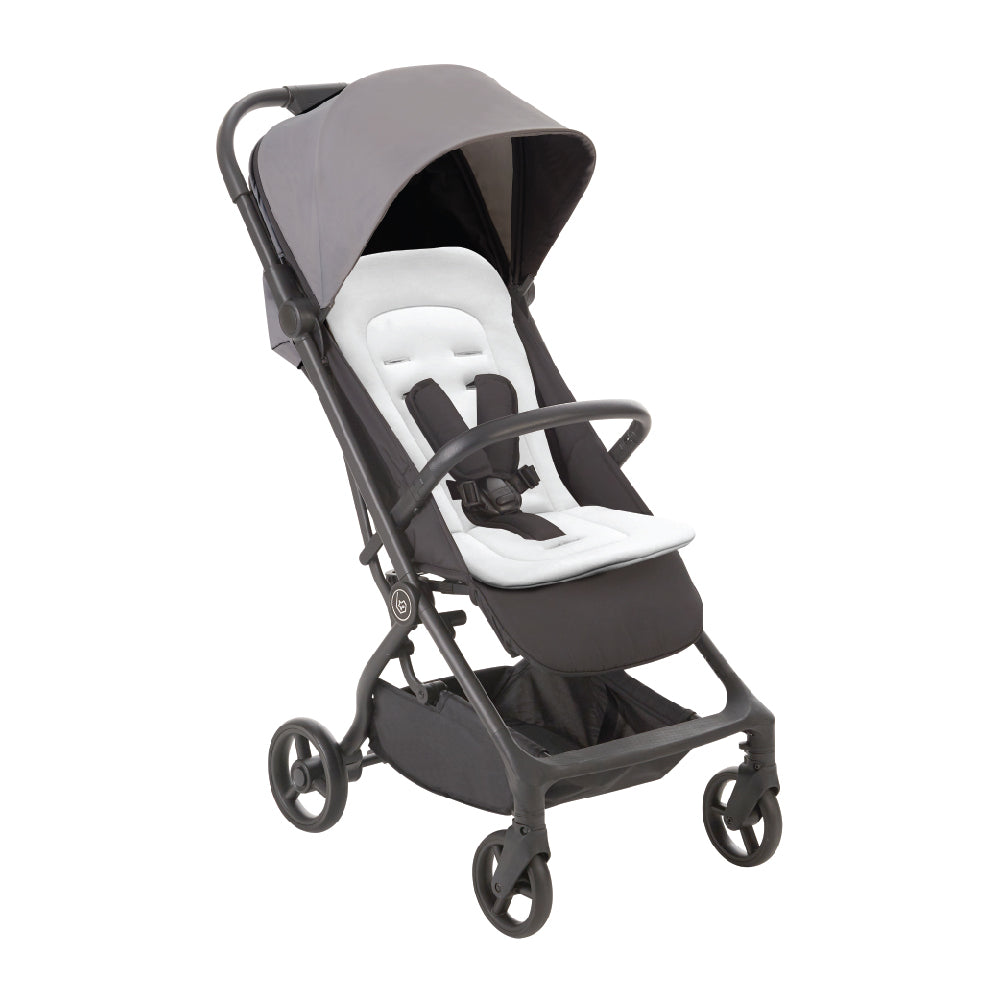 Baby Star BRISA Auto-Fold Baby Stroller - Steel