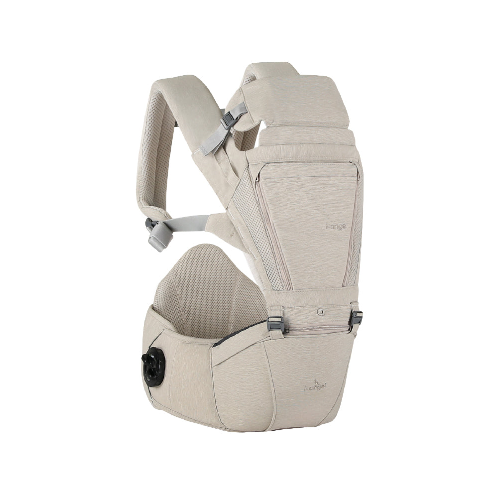 i-angel Dr. Dial Plus 2-in-1 Hip Seat Carrier - Line Beige