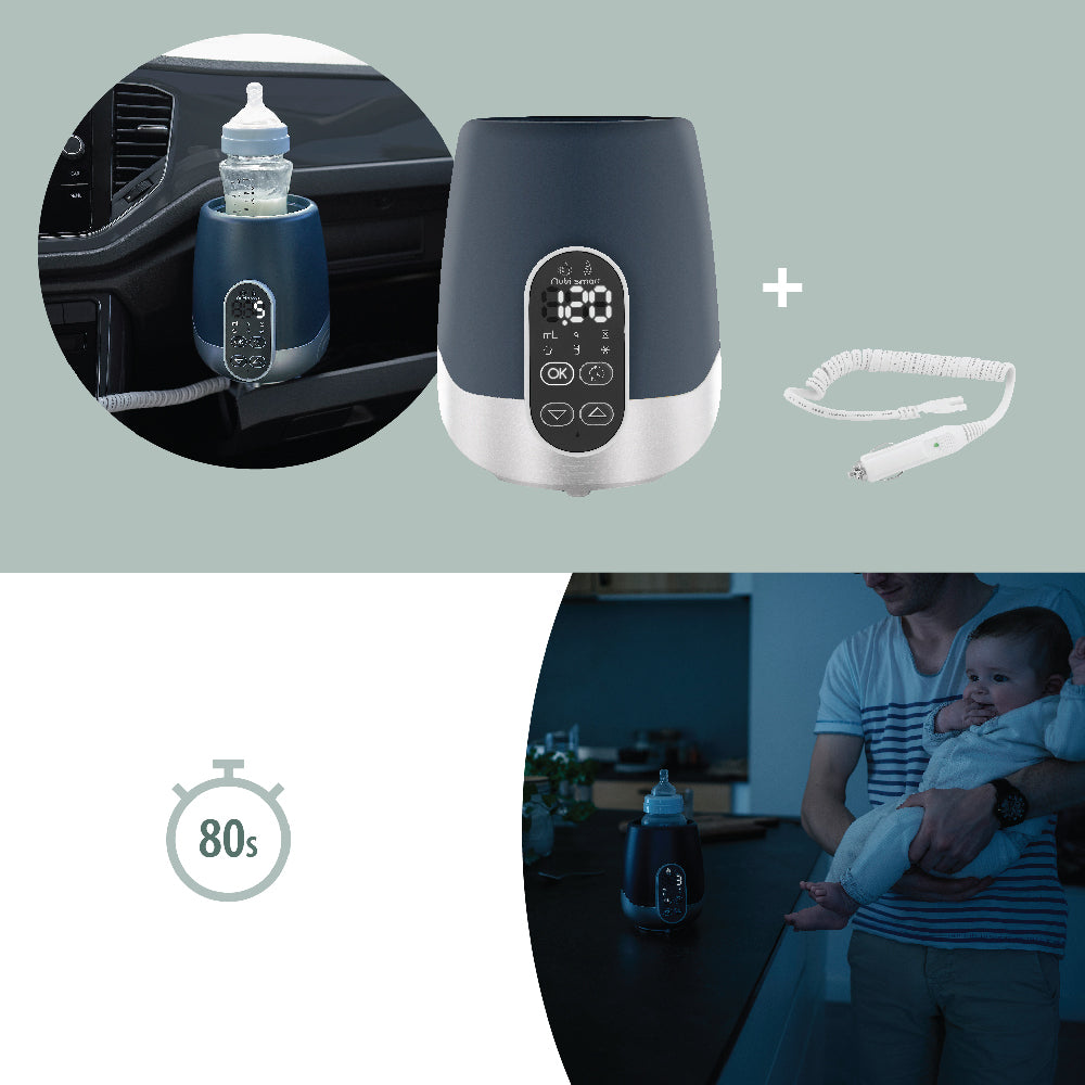Babymoov NutriSmart Bottle/Breast Milk Warmer - Home / Car