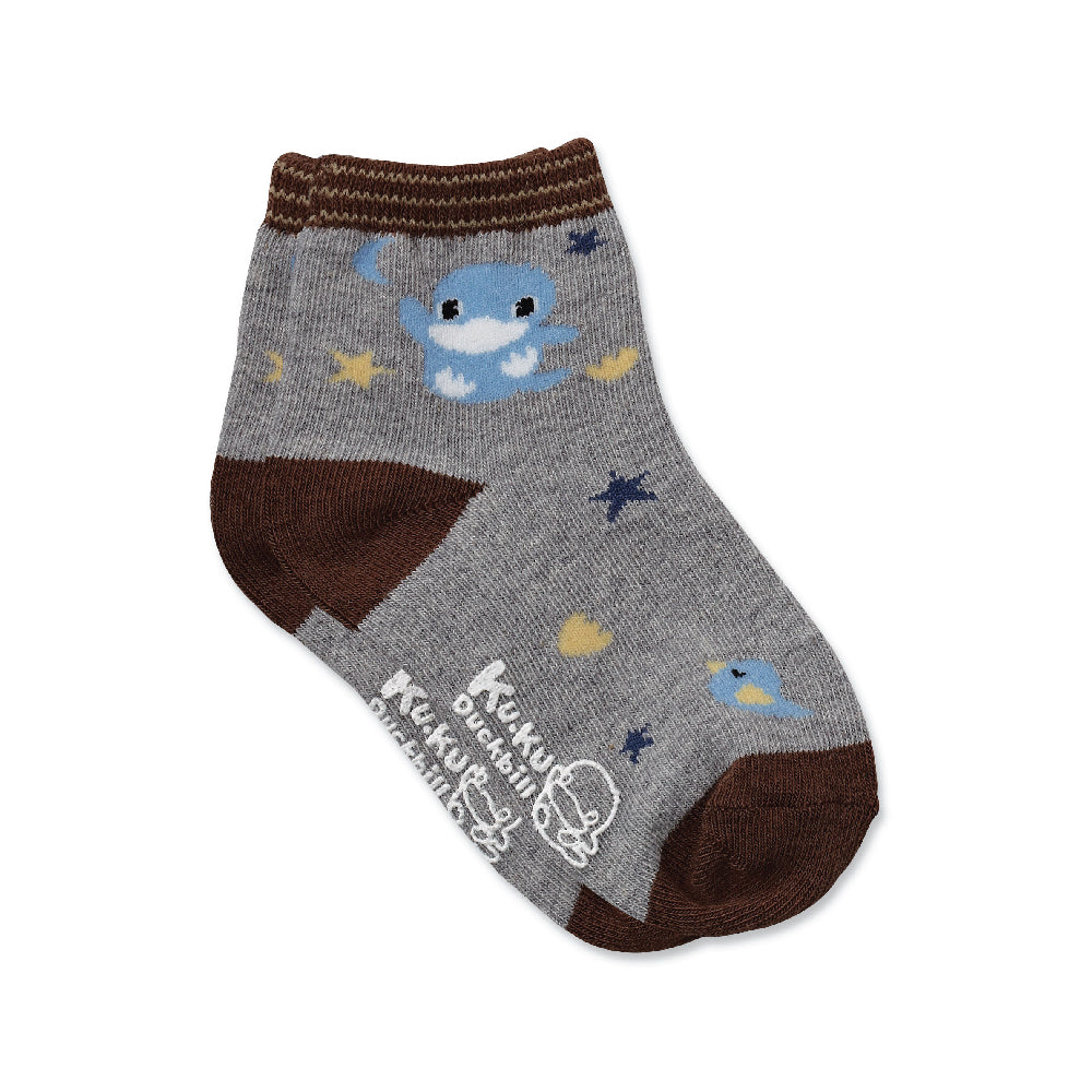 KUKU Skid-Proof Stars Socks - 1 Pair