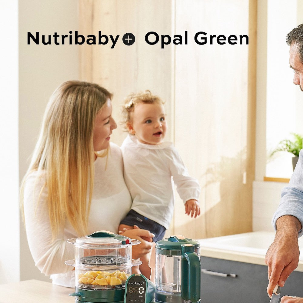 Babymoov Nutribaby(+) 6合1 蒸煮食物攪拌調理機 - 寶石綠