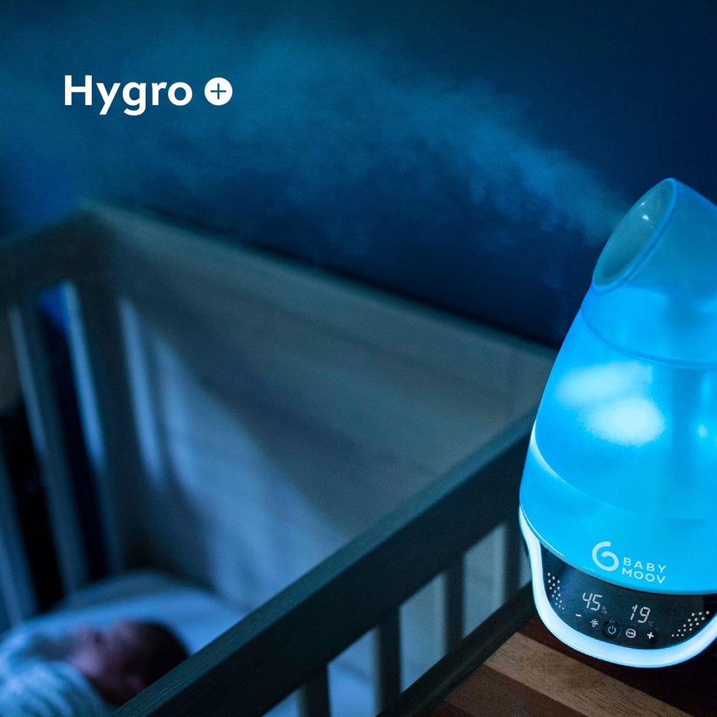 Babymoov Hygro(+) Cool Mist Night Light Humidifier