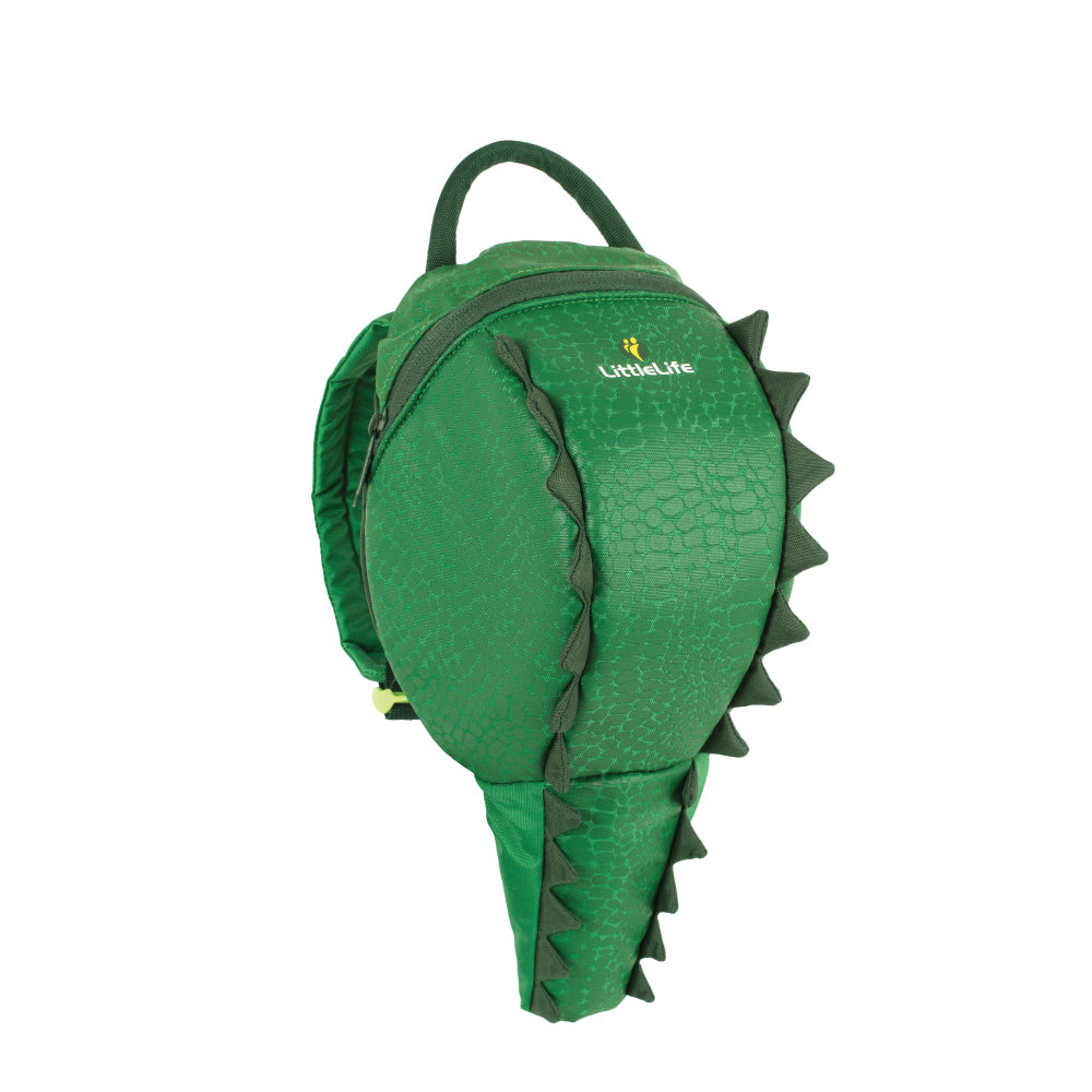 LittleLife Toddler Backpack with Rein - Crocodile