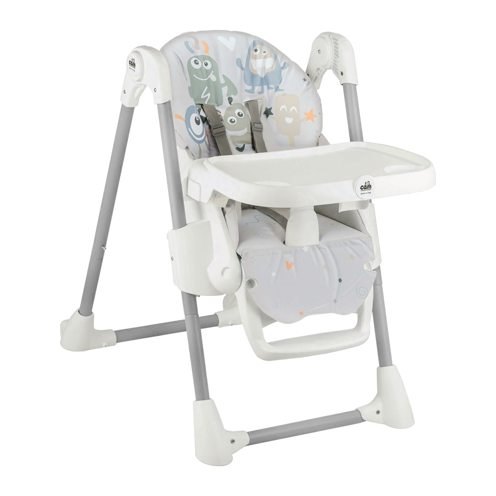 CAM Pappananna High Chair - Monster/Grey