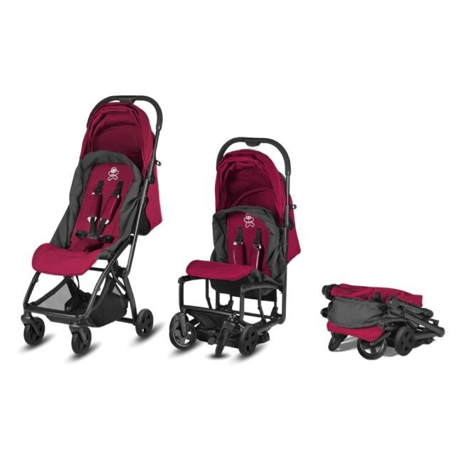 cbx Etu Compact Stroller with Carrying Bag - Crunchy Red