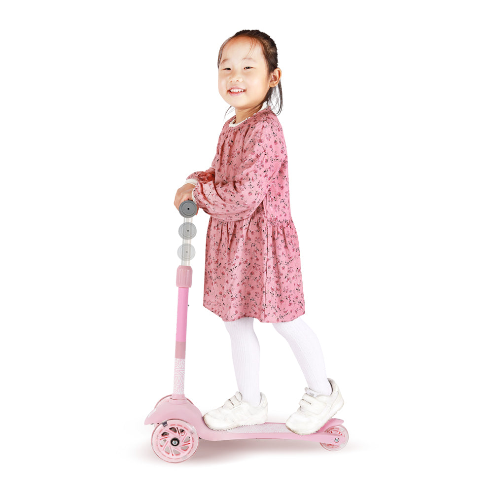 Kids Star Free-Move 滑板車 - 甜美粉