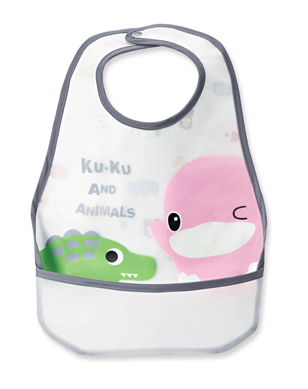 KUKU Animal Party Waterproof Baby Bib