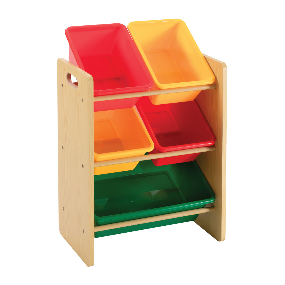 Baby Star x Delsun 5 Toy Storage Organizer - Rainbow