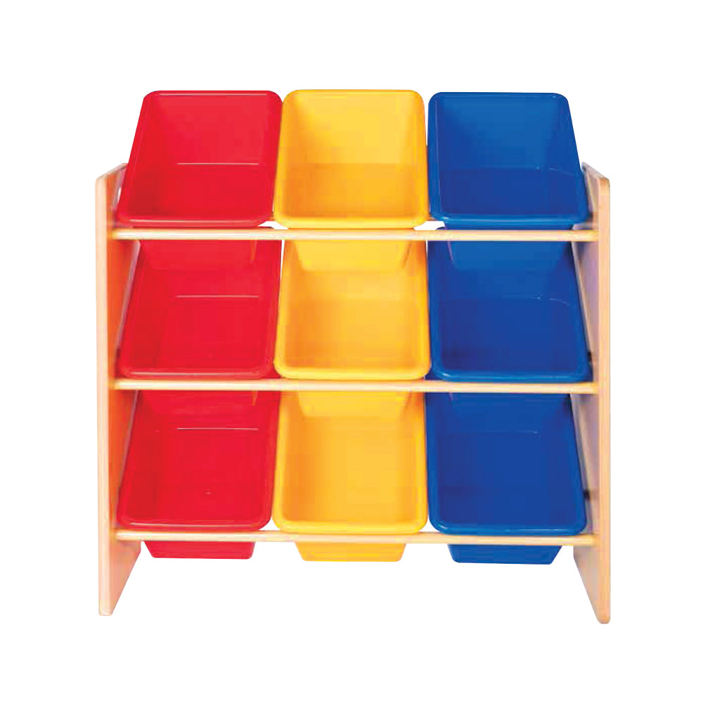Baby Star x Delsun 9 Toy Storage Organizer - Rainbow