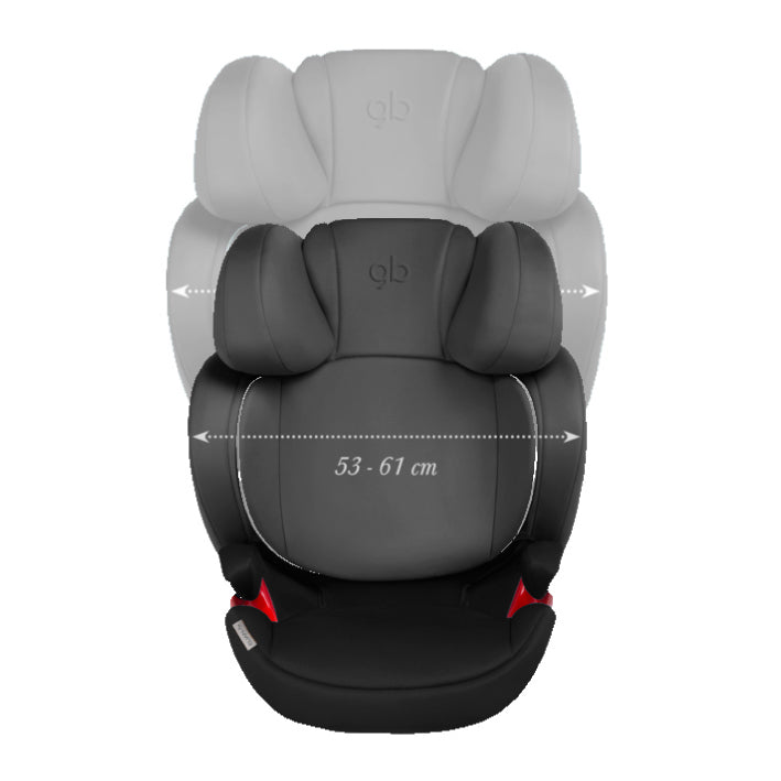 gb Platinum Elian-Fix Car Seat - Monument Black