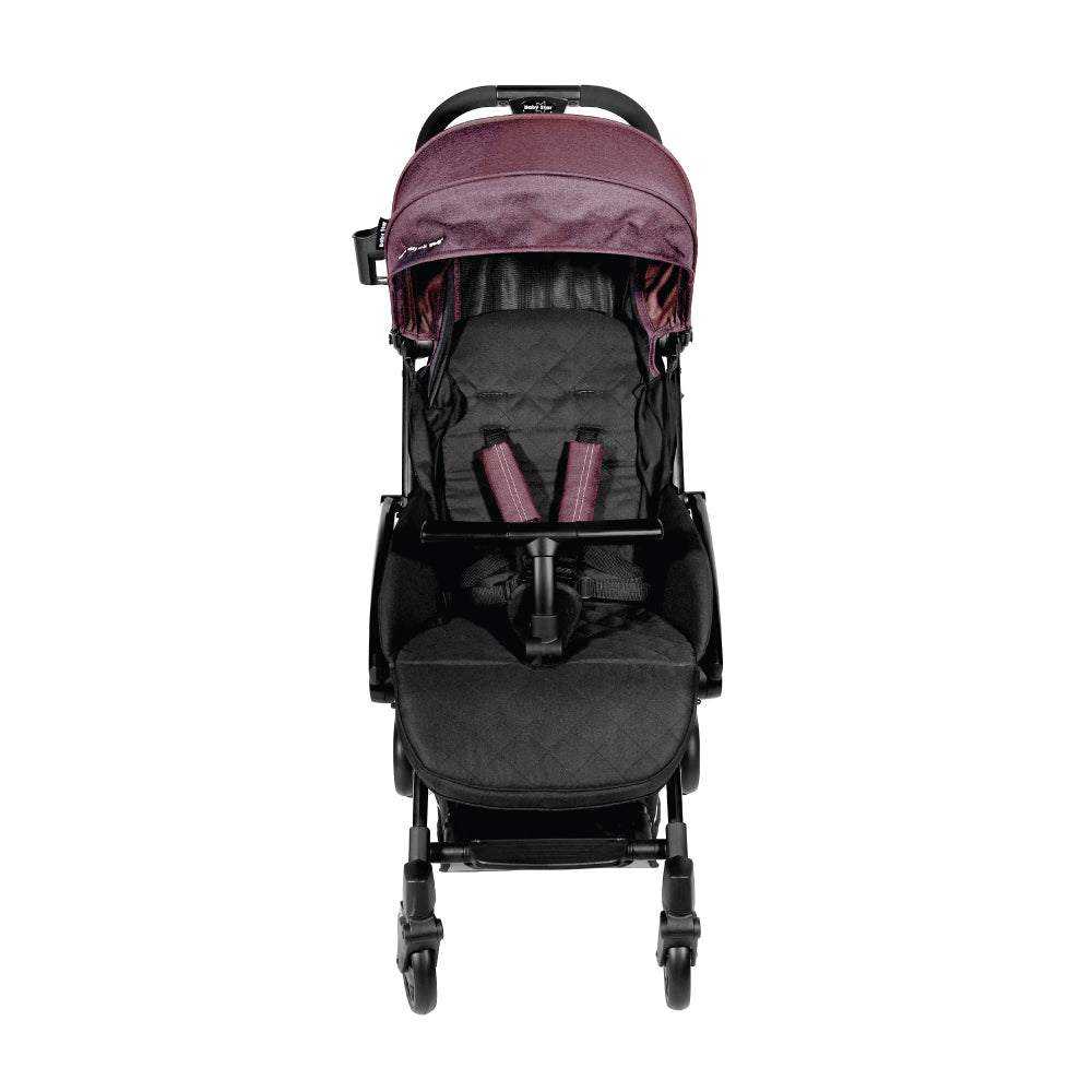 Baby Star Tavo R+ Baby Stroller with Carrying Bag - Violet