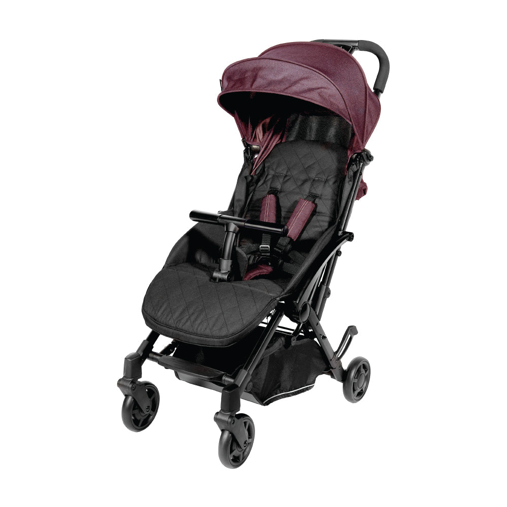 Baby Star Tavo R+ Baby Stroller with Carrying Bag - Violet