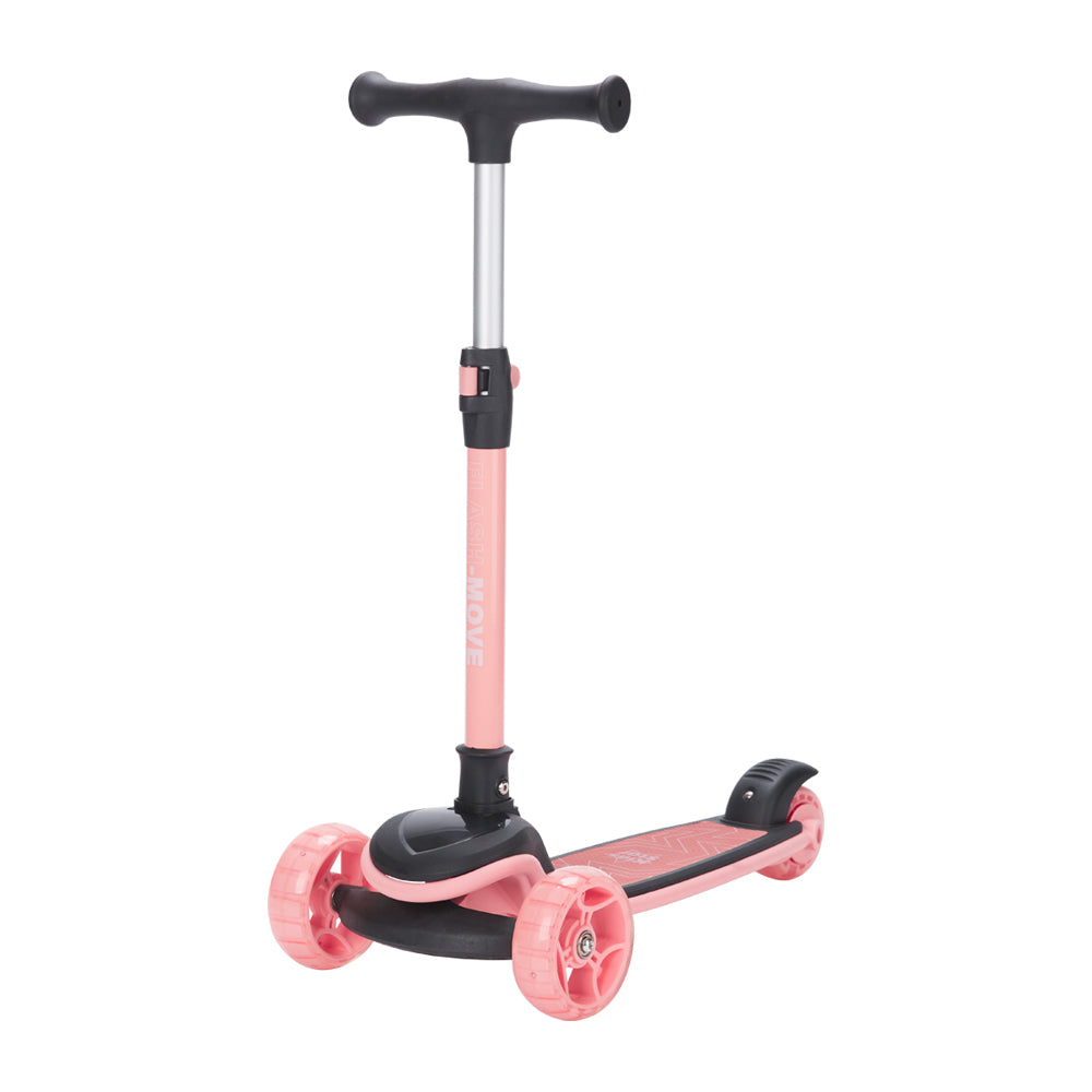Kids Star Flash-Move Scooter - Coral Pink