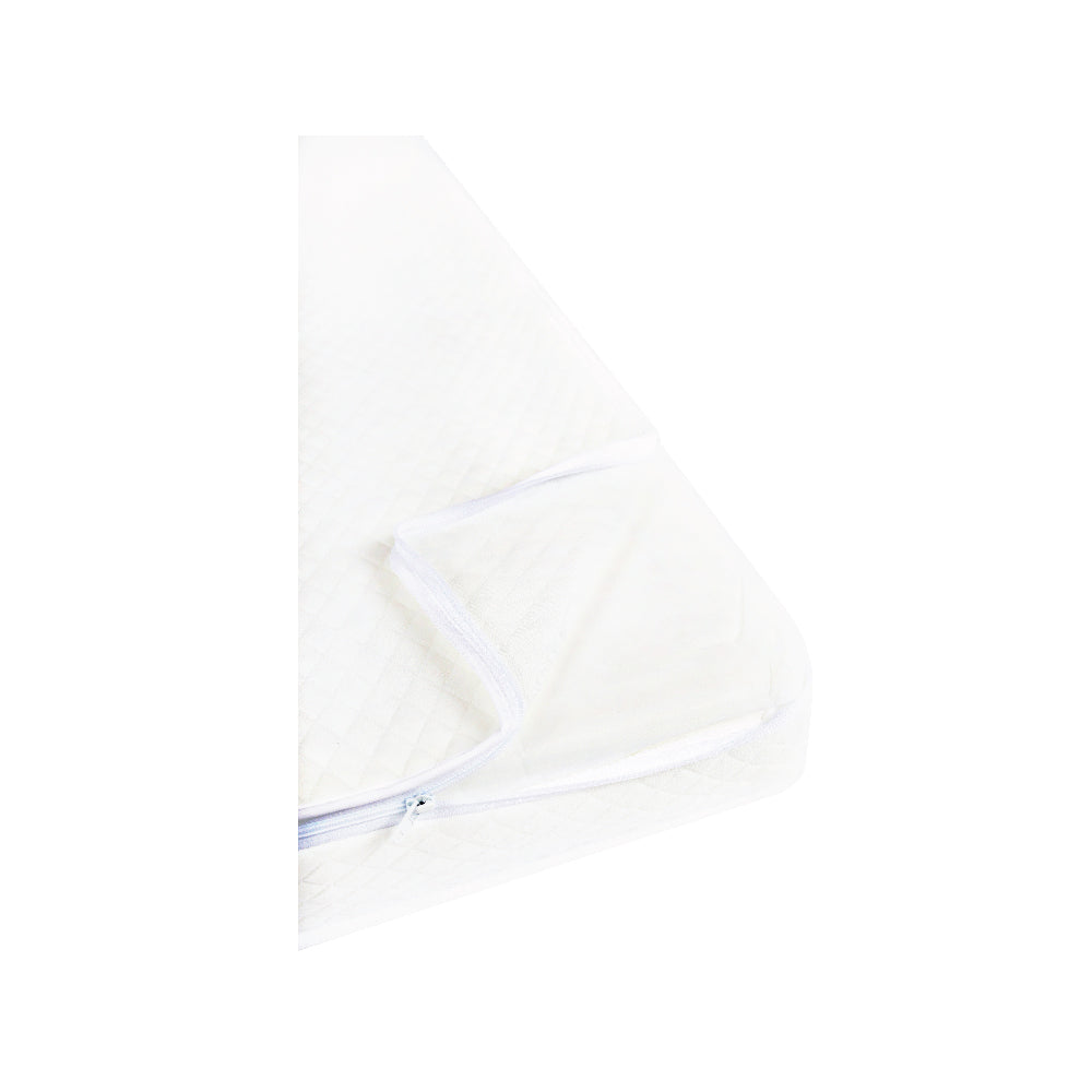 Baby Star Medi 嬰兒木床(包括3” 床褥) – 白色 / 紐西蘭松木