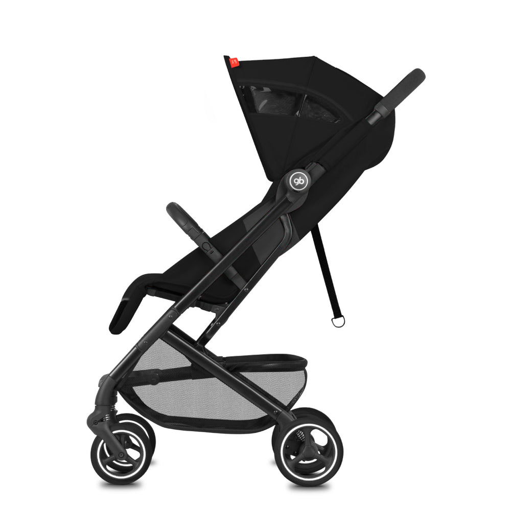 gb Gold Qbit+ All City Stroller with Carrying Strap - Velvet Black