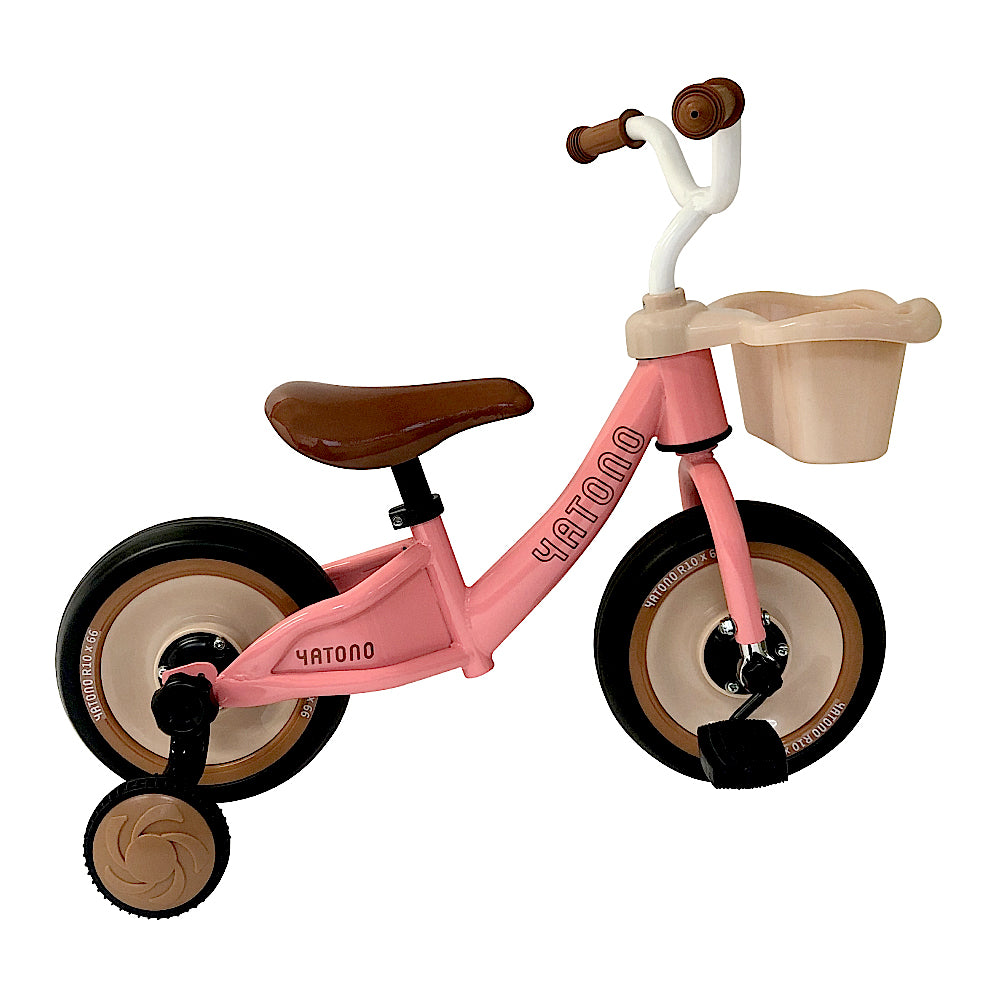 Yatono Multi-stage Balance Bike - Coral Pink