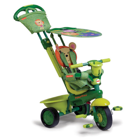 Fisher-Price Royal 嬰幼3合1三輪車 - 可愛獅子綠