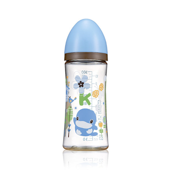 KUKU 歐風經典PES奶瓶寬口徑 300ml