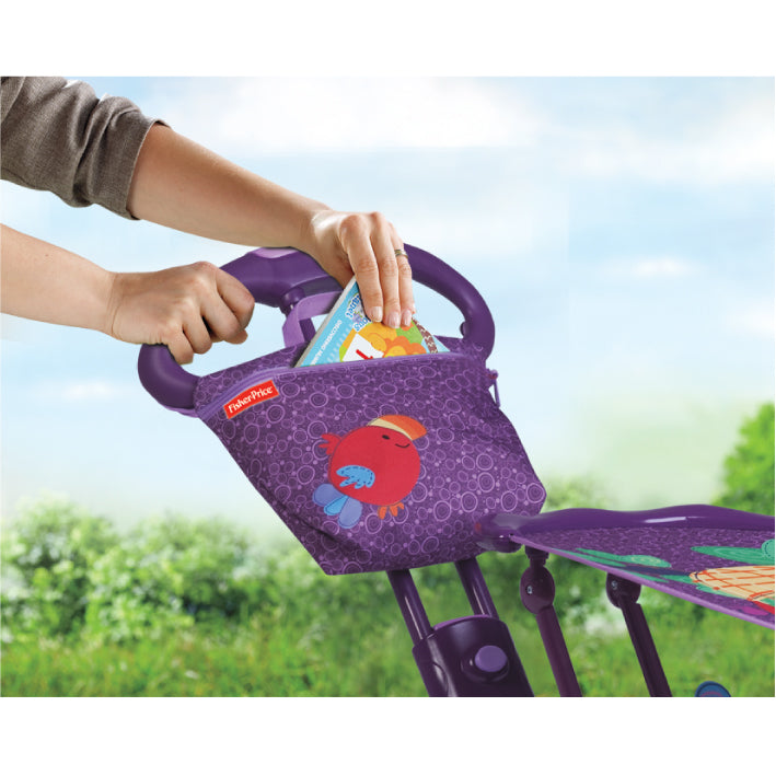 Fisher-Price Royal 嬰幼3合1三輪車 - 可愛小鳥紫